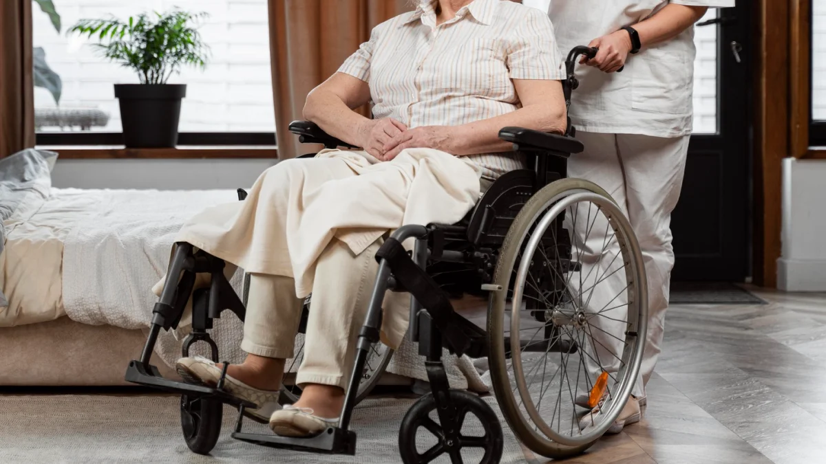 Cuidados médicos para personas con movilidad reducida.